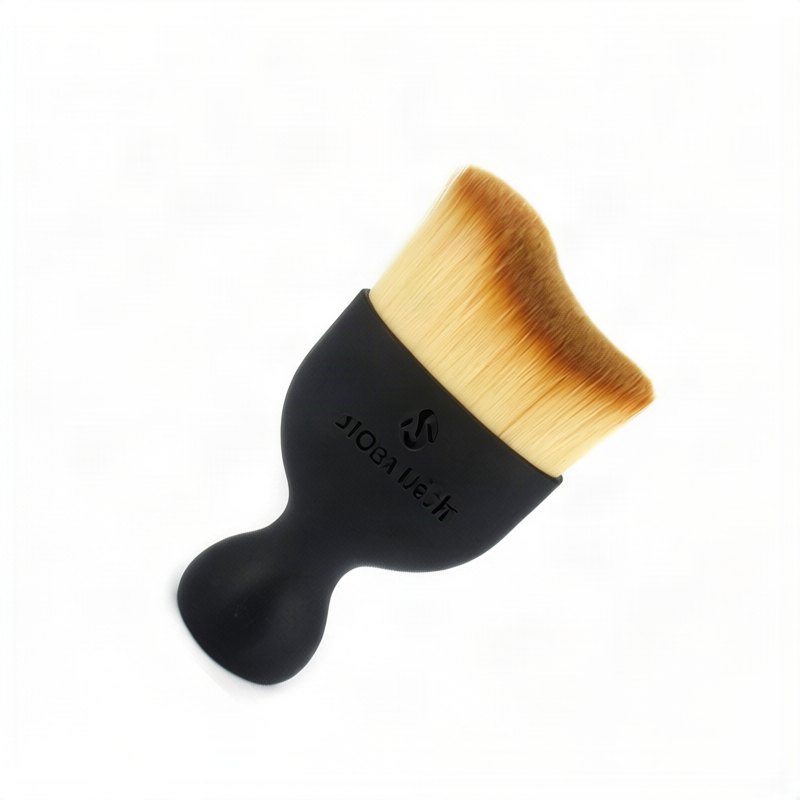 Soft dust brush for car interior