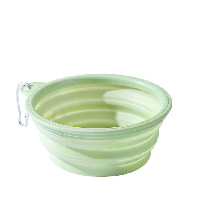 Foldable Dog Bowl Made of Silicone