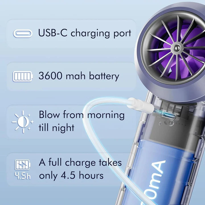 BowLift | Lightweight Portable Personal Fan