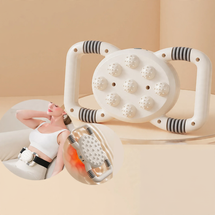 Massage device with high-frequency vibration