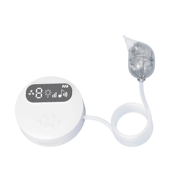 Electric nasal aspirator for babies
