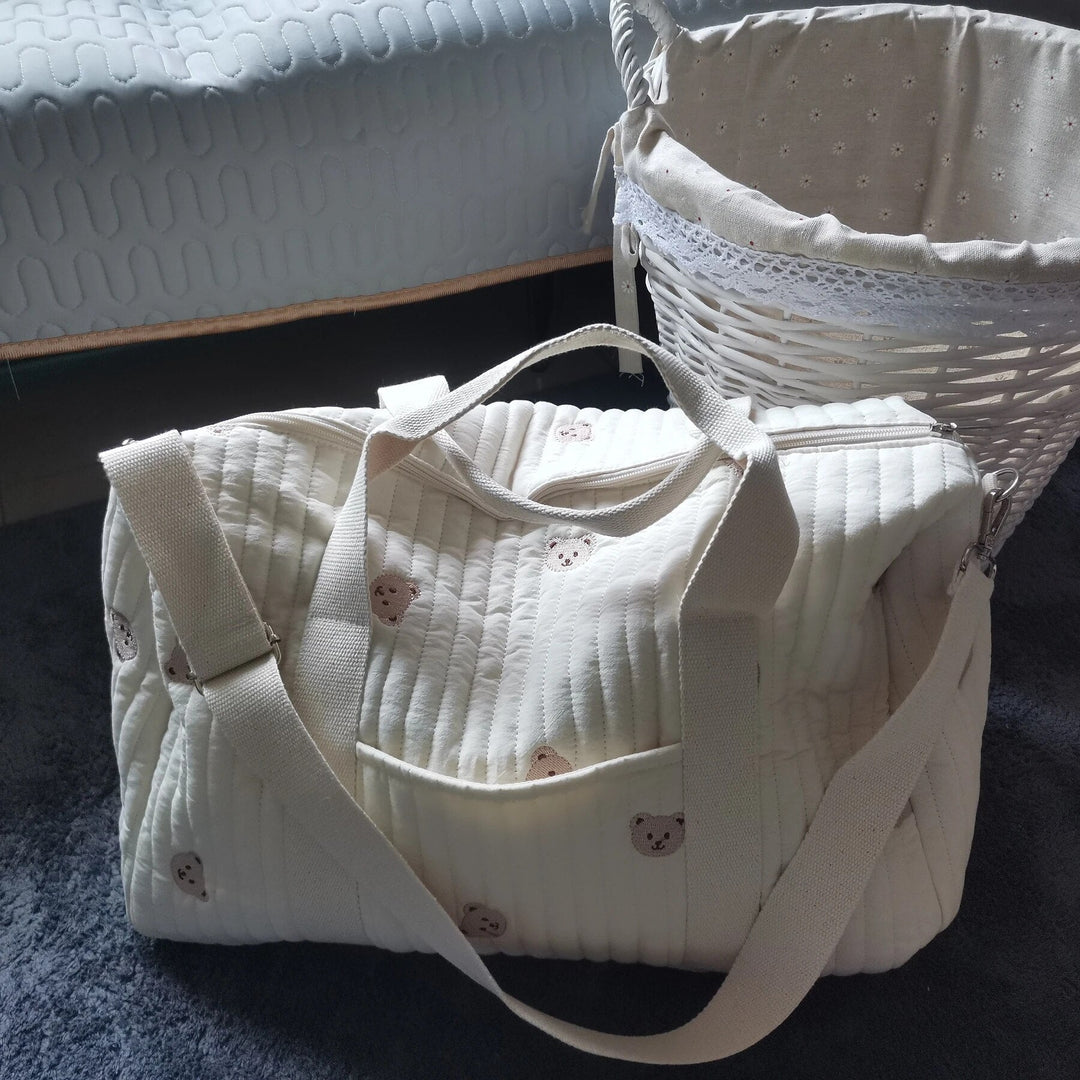 Careline Luxury Maternity Bag with Spacious Main Compartment and Soft Finish | Bowlift