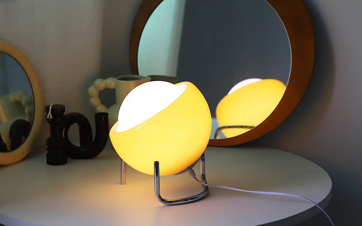 BowLift | RETRO GLASS TABLE LAMP - AMBIENT NORDIC NIGHT LIGHT