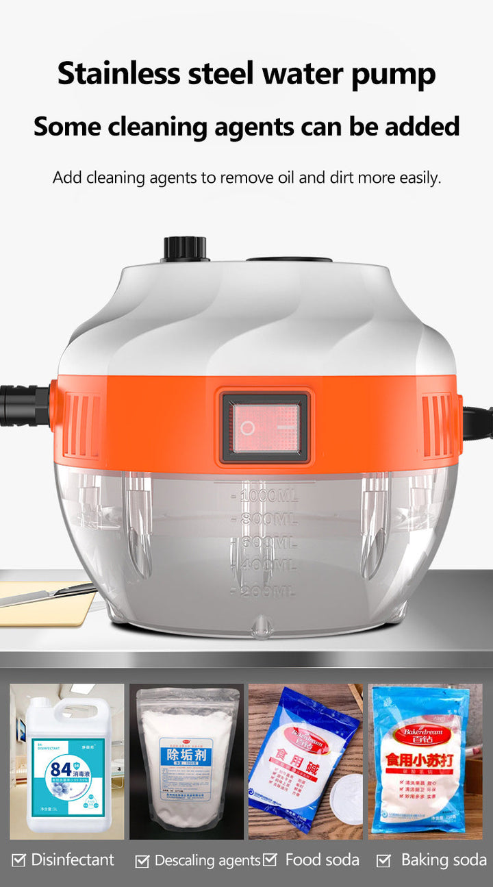 BowLift | 2800W High-Pressure Steam Cleaner – Powerful Home & Car Cleaning Device