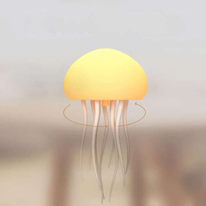 BowLift | LED Mood Lamp | Lifelike Jellyfish Light for Bedroom