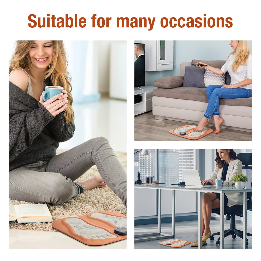 3D-Foot Massager Pad | Pain Relief for Tired Feet in Seconds – Convenient from Home | Bowlift