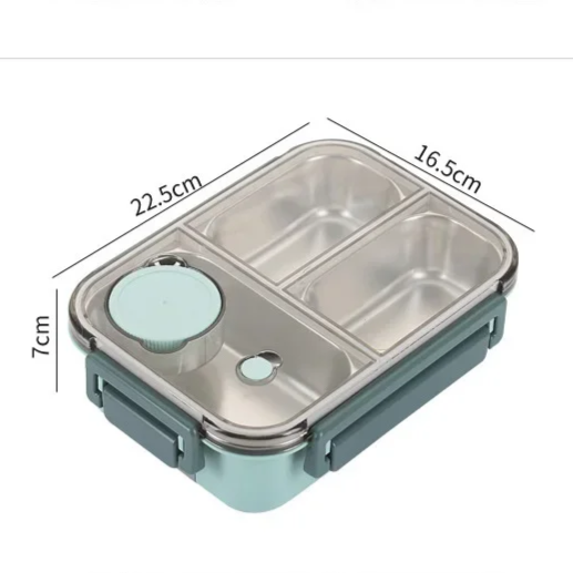BowLift | Insulated Stainless Steel Lunchbox | Leak-Proof Bento Design | Keeps Food Hot 6h / Fresh 12h | 304 Steel