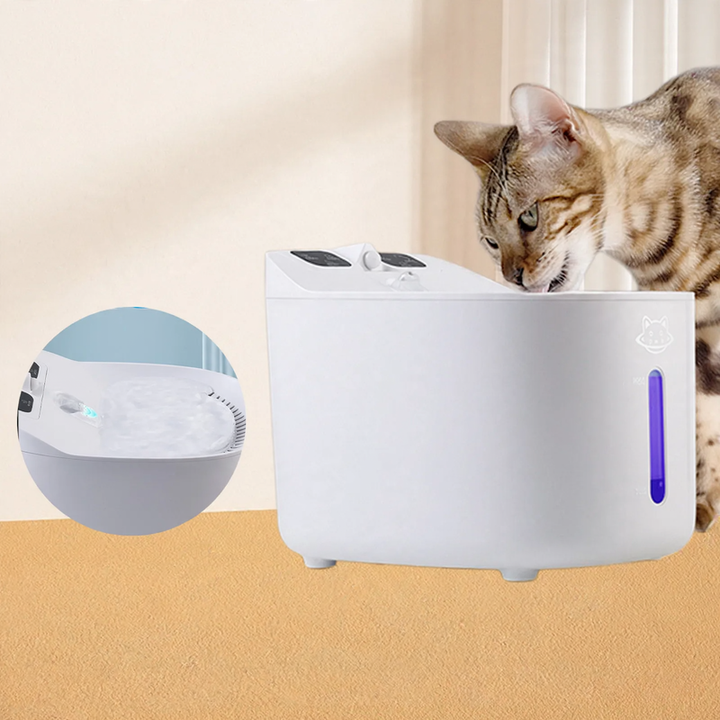 Automatic pet drinking bowl with filtration, model MSW102