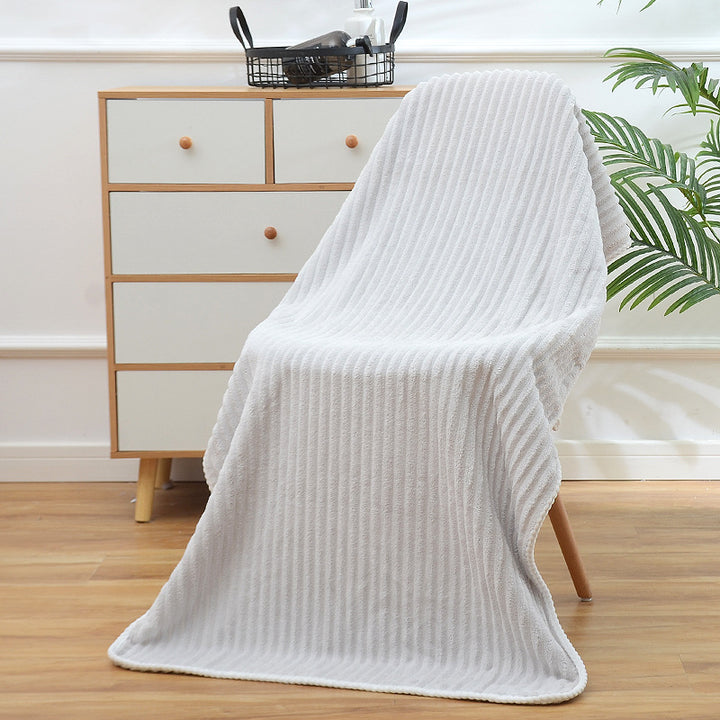 Fleece wool blanket, 800–1000 g, four seasons