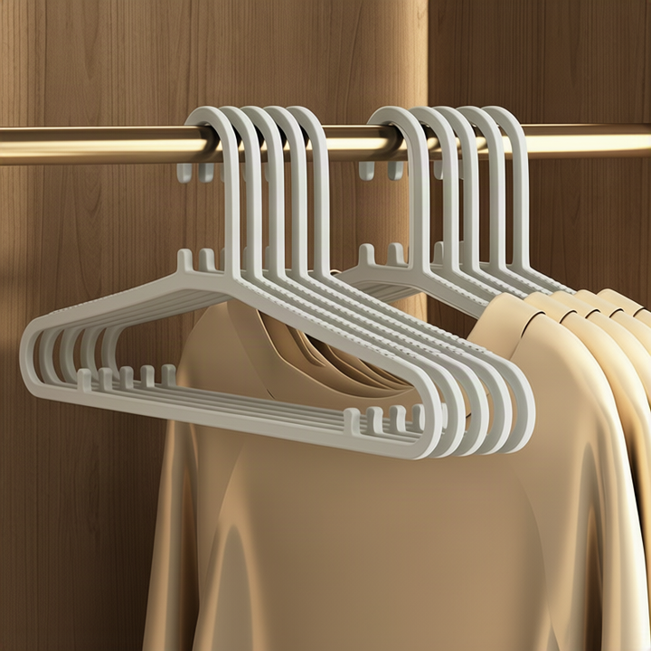 Stainless steel pant hangers, non-slip