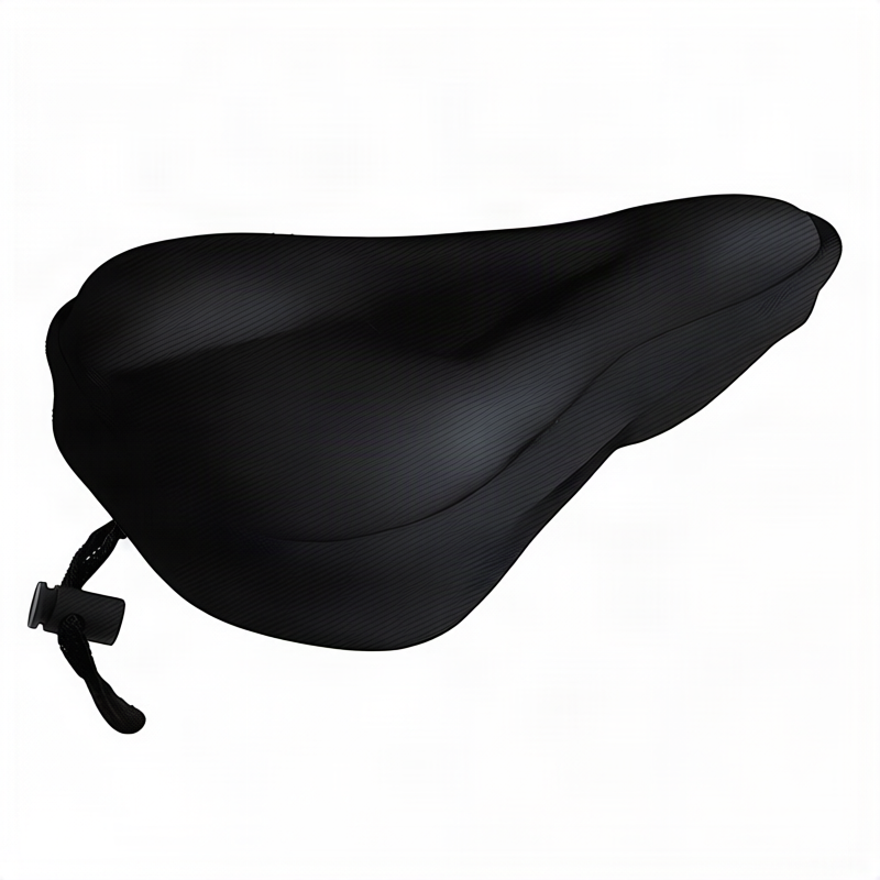 Bicycle seat cover with 3D padding