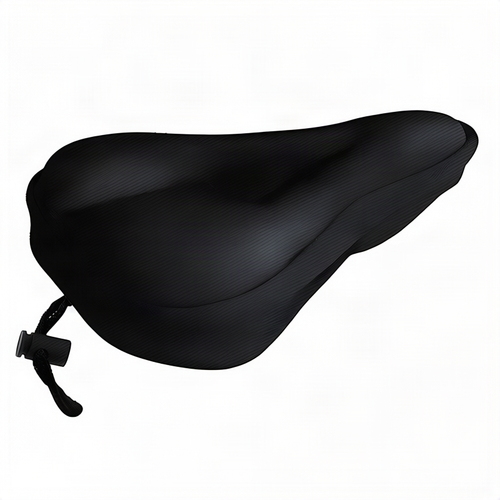 Bicycle seat cover with 3D padding