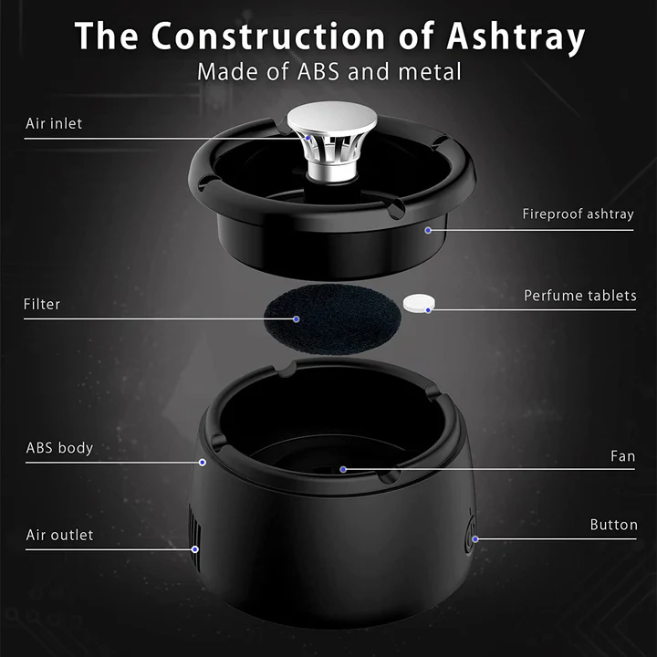 BowLift | Odorless Smoke-Free Ashtray