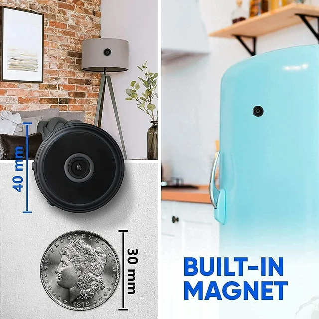 BowLift | Mini Wireless Magnetic Camera with Audio and Video Live Feed