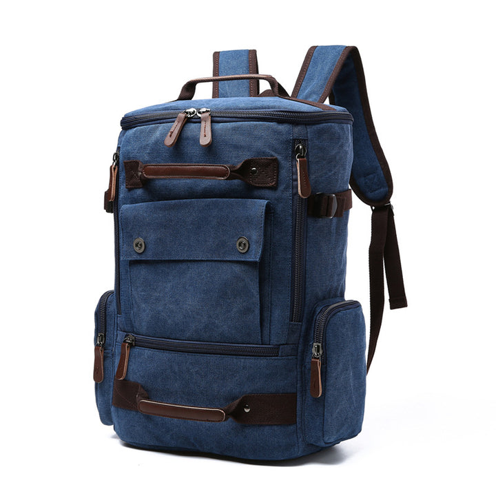 Canvas backpack, 20–35 L, for laptops up to 15 inches