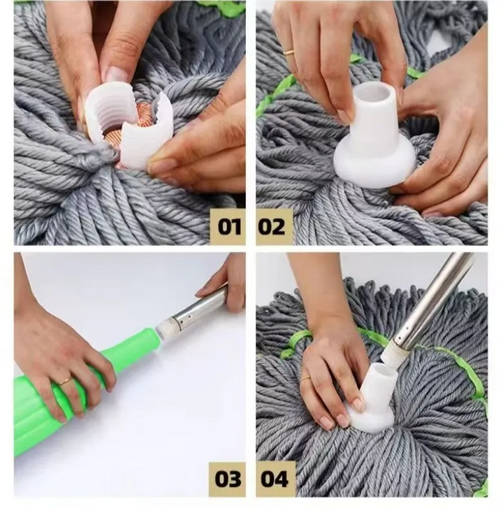 Quick-drying dual mop | No wringing. No stress. | Bowlift