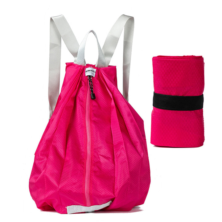 Waterproof Nylon Backpack, 20–35 L, geometric