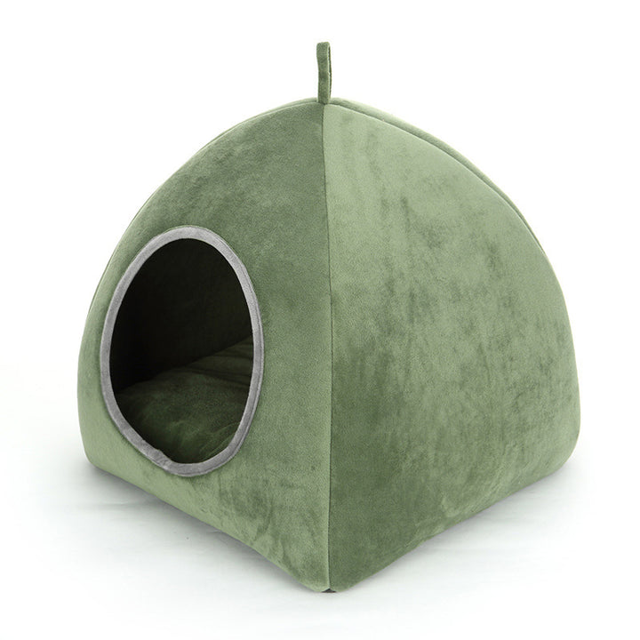 Cat cave, triangular, warming