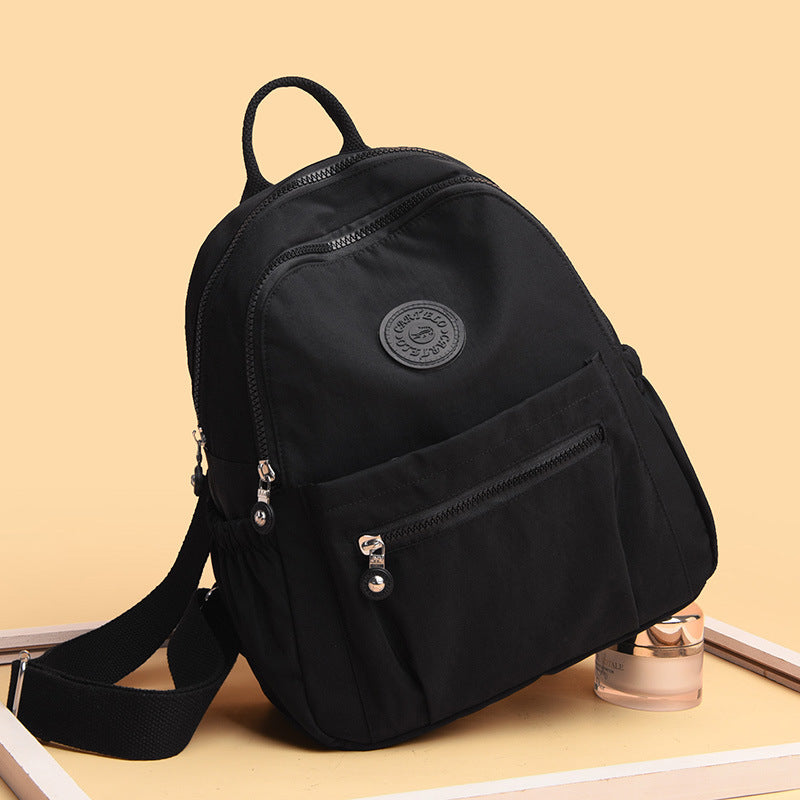 Women's backpack, nylon, large capacity