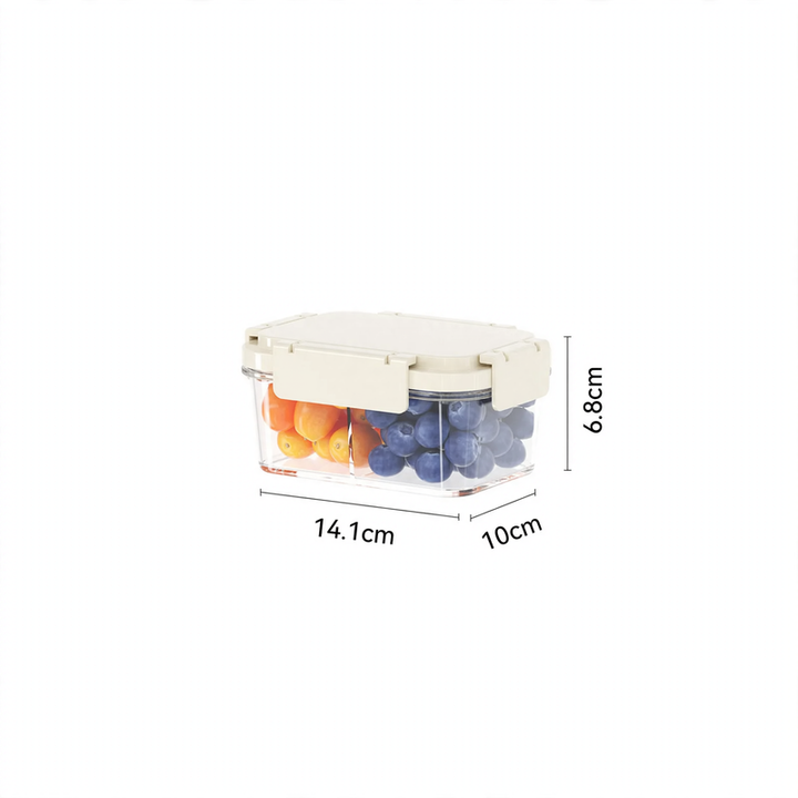Portable fresh-keeping box with handle and cooling pack
