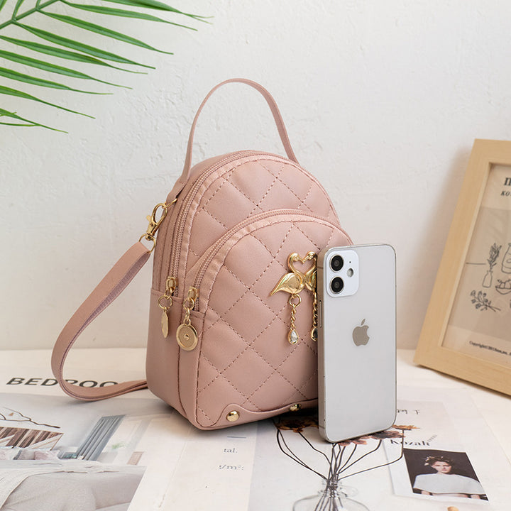 PU Backpack with Embroidery