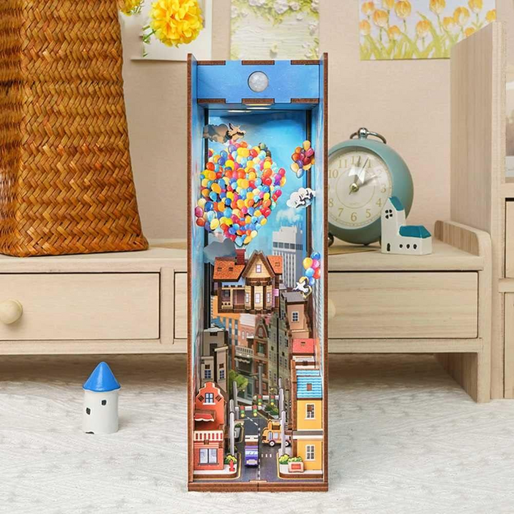3D-Wood Puzzle DIY-Book Corner Kit | Bowlift
