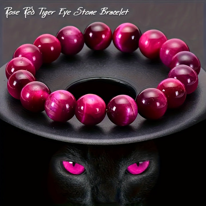 Natural stone bracelet, 8 mm beads