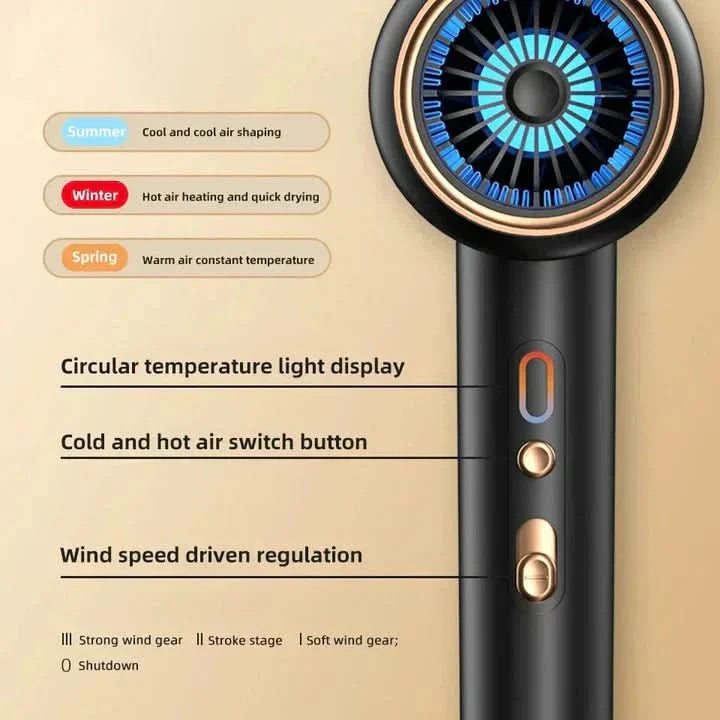 BowLift | HairShine Turbo – Hairdryer with Ion Boost & Extra Volume