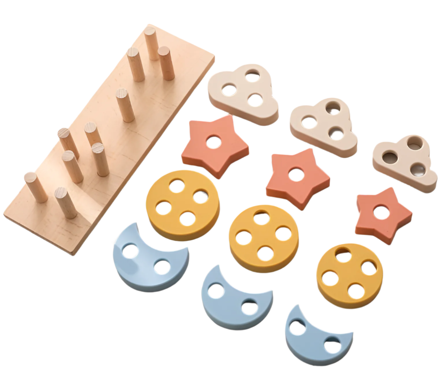 BowLift | StackiPlay | Inspire Creativity - Montessori Silicone Stacking Toy