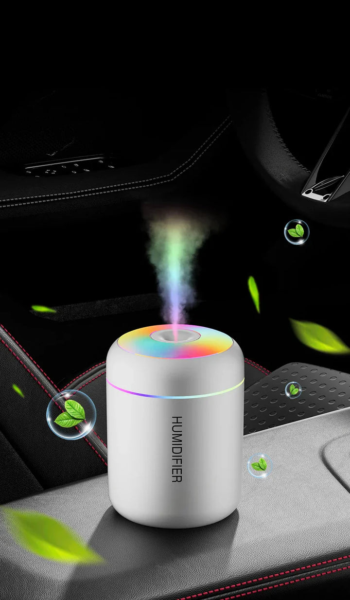 Compact USB Humidifier for Car & Bedroom Bowlift