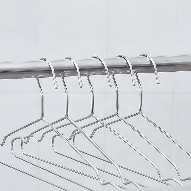 Stainless steel pant hangers, non-slip