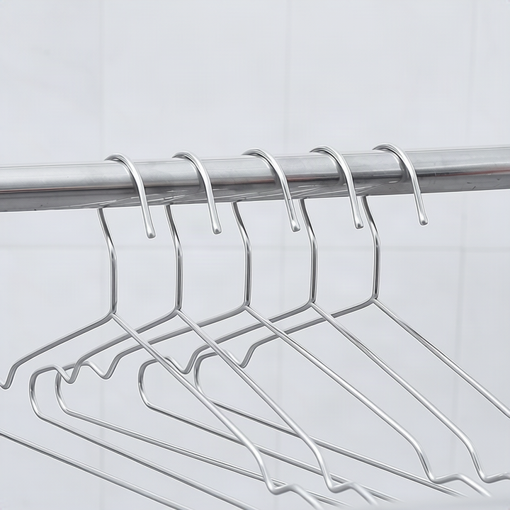 Stainless steel pant hangers, non-slip