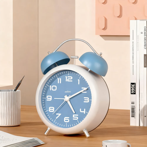 Alarm clock with hands and night light