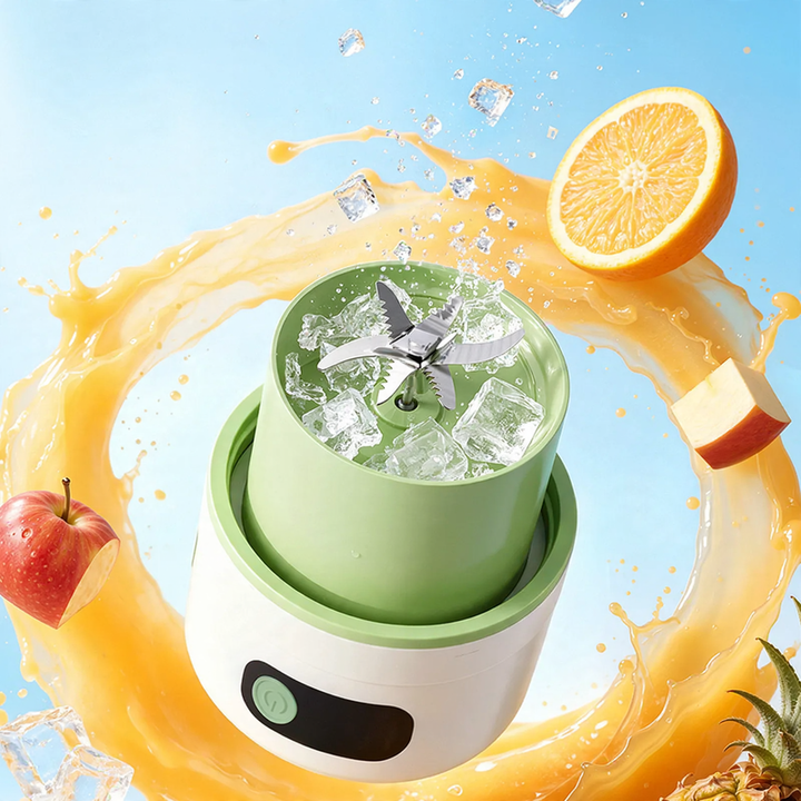 Portable electric juicer, cordless