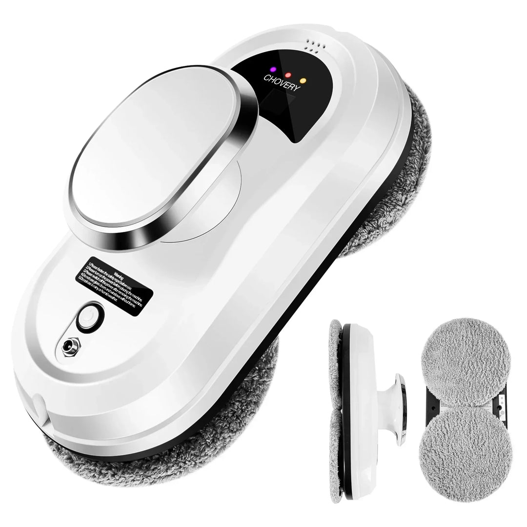 BowLift | CleanBot Smart Window Cleaner with Remote Control – Streak-Free Glass Cleaning