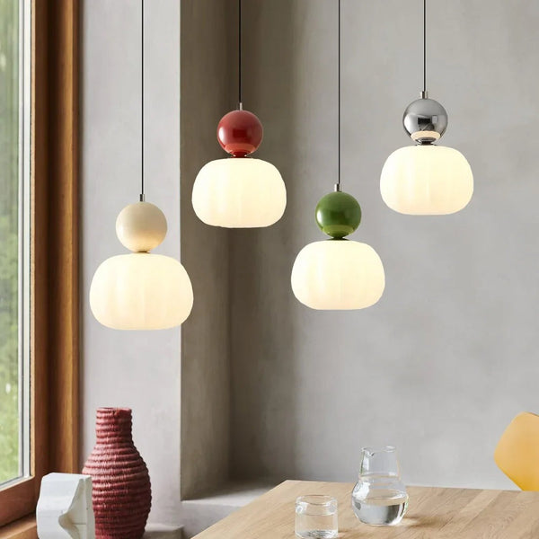 BowLift | Art Deco Pendant Lamp in Cream Shade – Style and Refinement