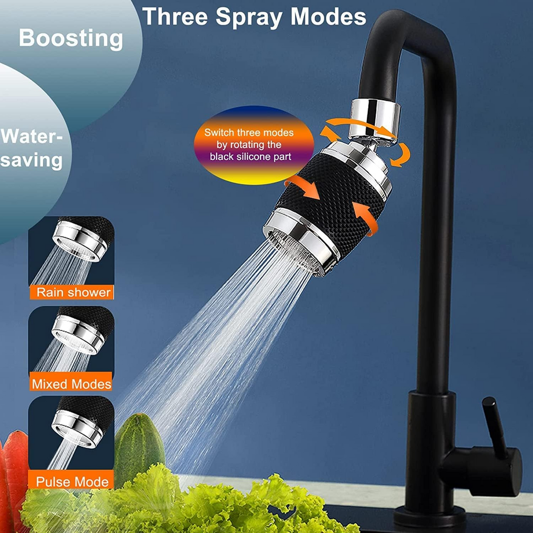 360° swivel spray faucet | Bowlift