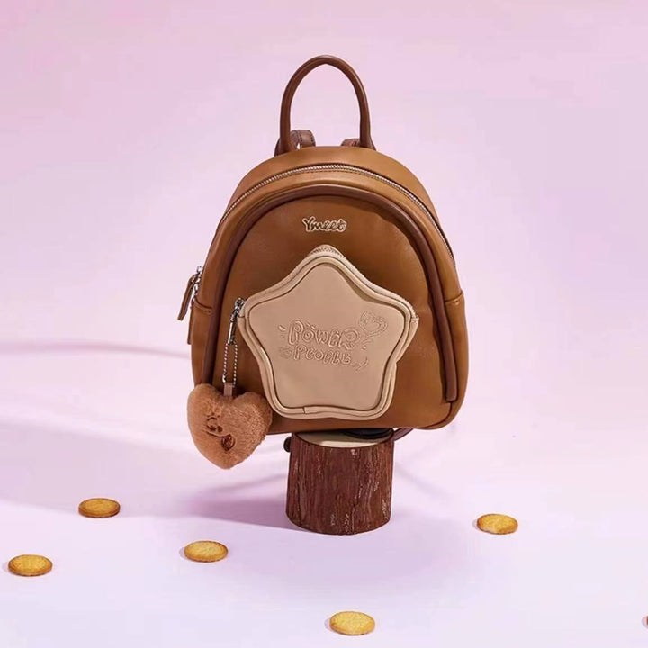 Mini-backpack with five-star design