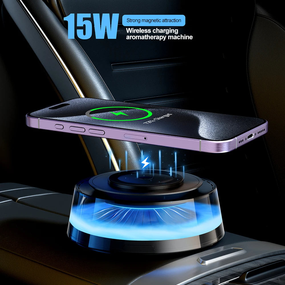 BowLift | Smart Car Diffuser with Wireless Charger