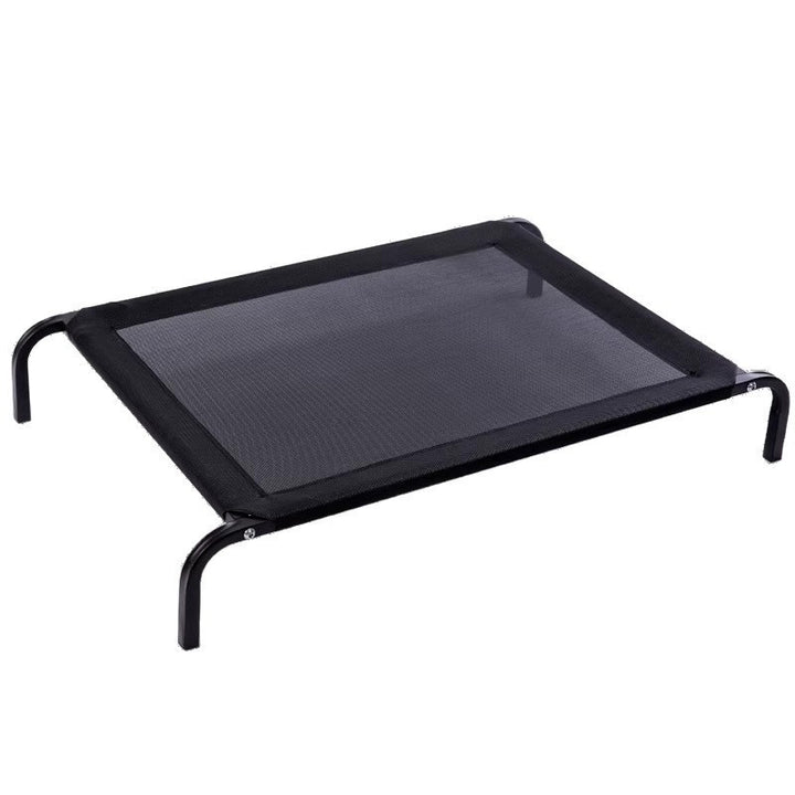 Dog bed with steel frame, breathable, year-round