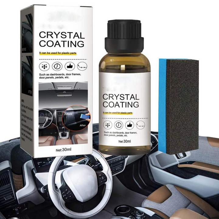 Plastic parts Crystalline coating | Restore faded parts in seconds | Bowlift