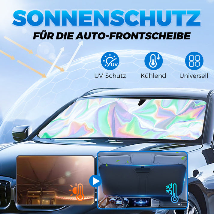 Laser-reflective windshield | Sleek design, quick setup, compact folding | Bowlift