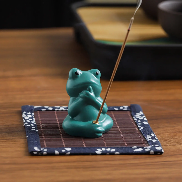 Frosch-Incense-Stick-Holder, cute