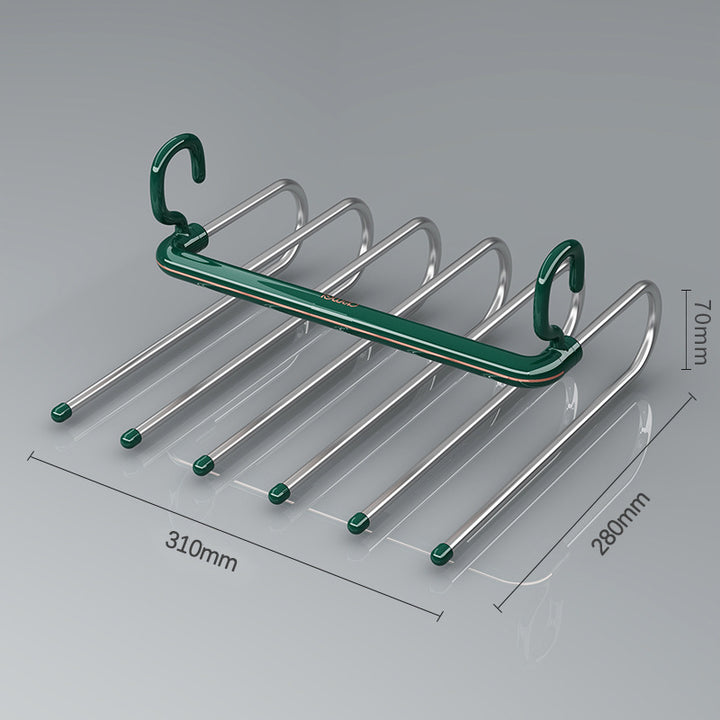 Folding host stand made of stainless steel