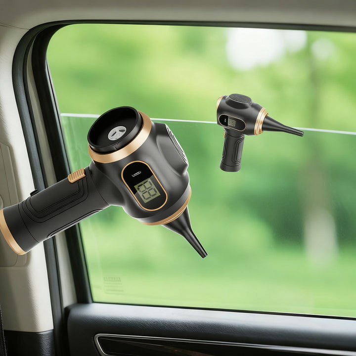 Portable car vacuum cleaner, cordless