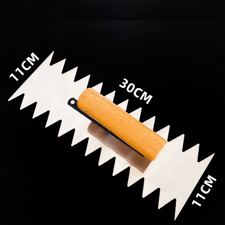 Stainless steel or manganese steel spatula