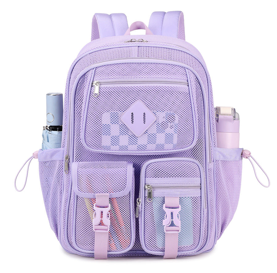 Oxford Backpack with mesh fabric, 20–35 L, breathable