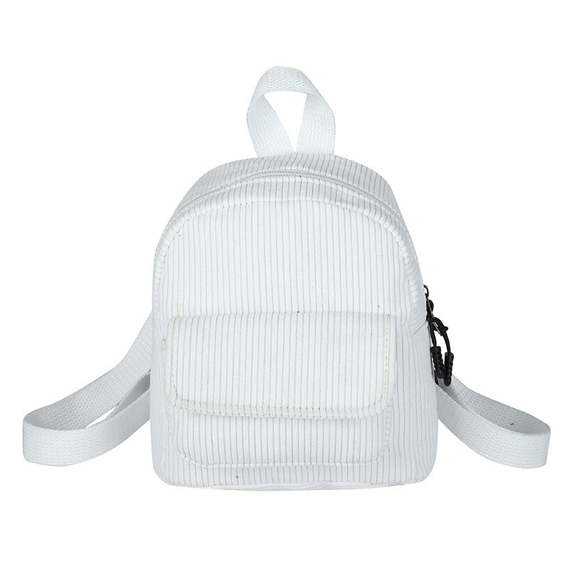Velvet backpack, compact and durable