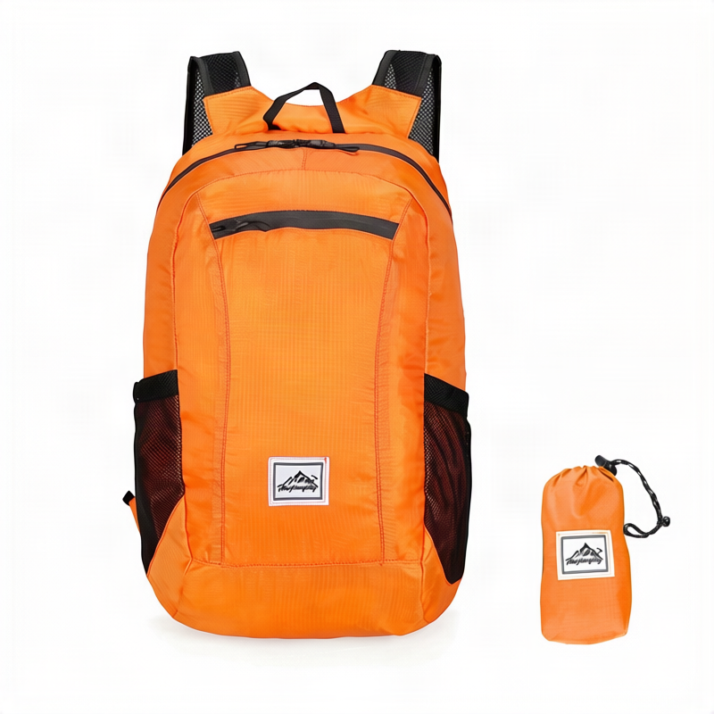 Foldable travel backpack, ultra-light, up to 20 L