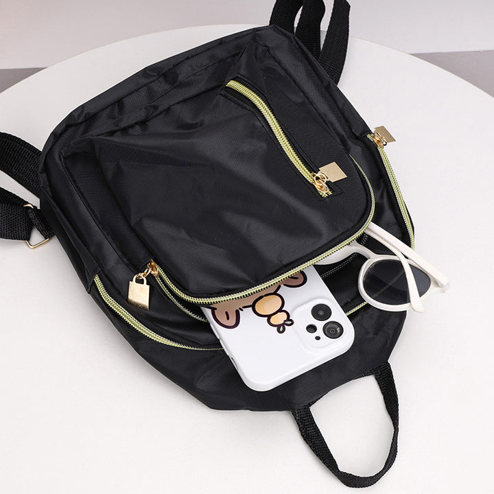 Nylon Backpack for Travel and Everyday Use